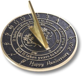 brass sundial