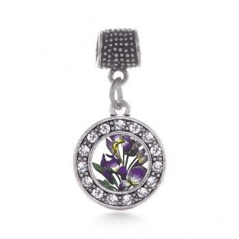 iris bracelet charm