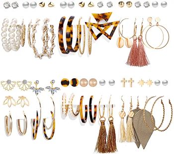 36 Pairs of Tassel Earrings