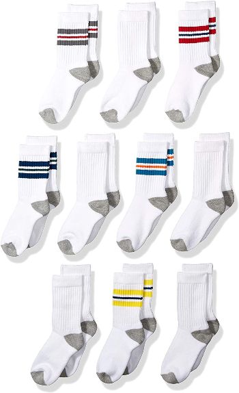 Cotton Crew Gym Socks