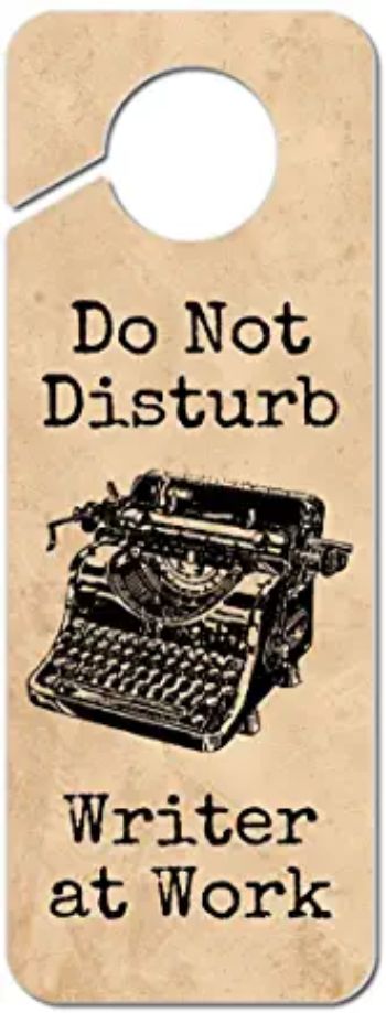 “Do Not Disturb” Door Knob Hanger Sign