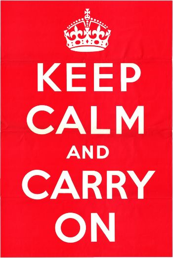 “Keep Calm and…” Posters