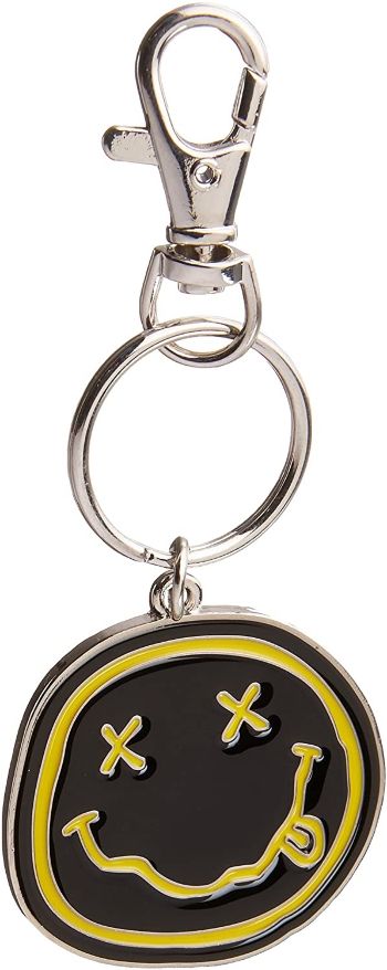 Nirvana Smiley Keychain