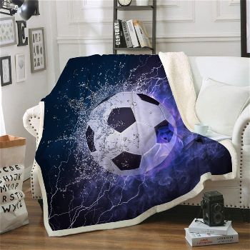 Soccer Throw Blanket