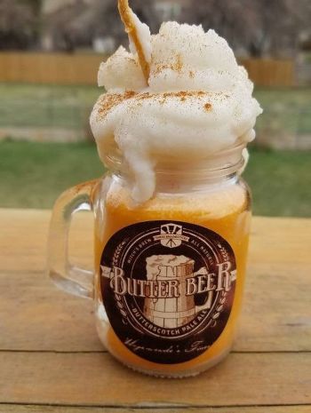 Butterbeer Candle