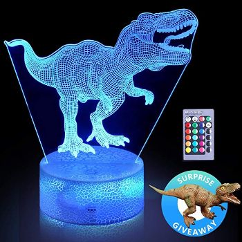 Dinosaur 3D Night Light