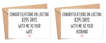 Greeting Cards for Husband or Wife