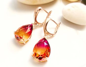 Imperial Topaz Earrings