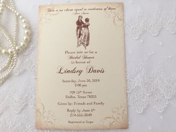 Jane Austen Invitations