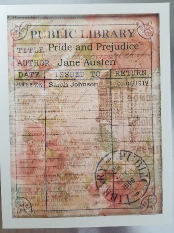Library Card Panel
