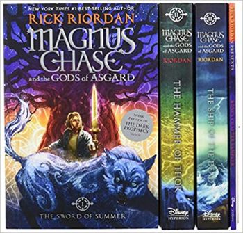 Magnus Chase and the Gods of Asgard Paperback Set by Rick Riordan