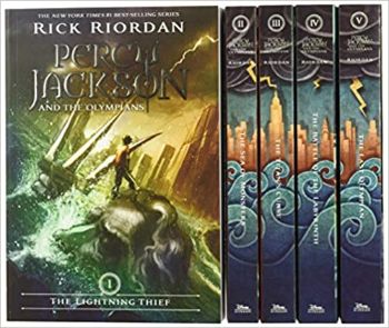 Percy Jackson and the Olympians Paperback Set by Rick Riordan