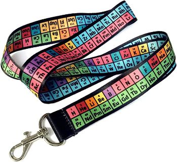 Periodic Table of Elements Lanyard