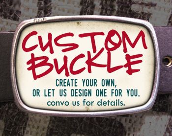 Personalized Belt Buckle