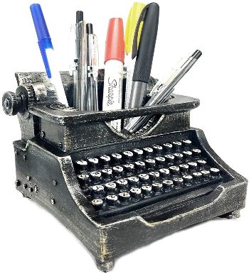 Typewriter Pen Holder