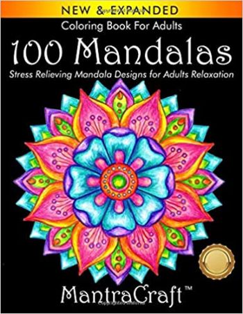 100 Mandalas Coloring Book for Adults