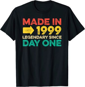 22nd Birthday Statement Shirt