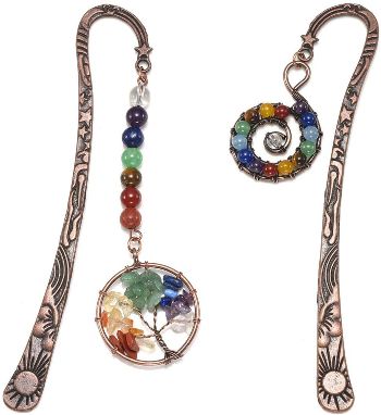 Chakra Crystal Bookmark