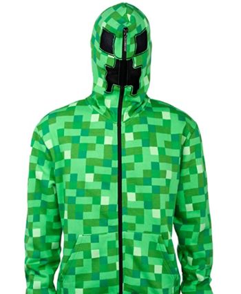 Creeper Zip-Up Hoodie