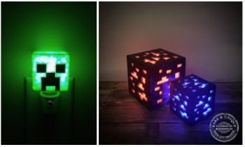 Creeper and Ore Night Lights