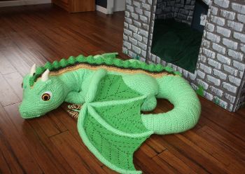 DIY Baby Dragon Sew/Crochet Pattern