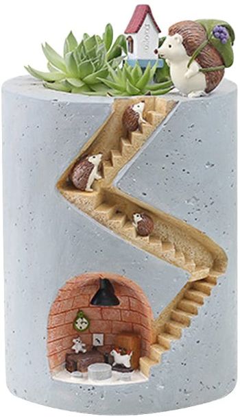 Hedgehog Flower Pot