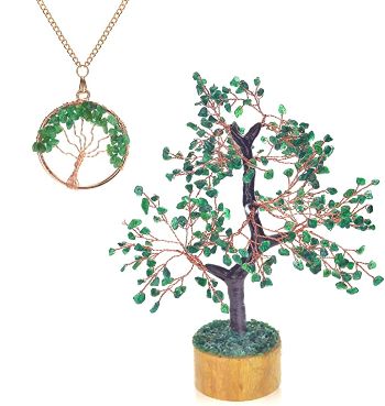 Jade Chakra Tree Decor