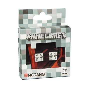 Minecraft Ghast Earrings