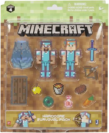 Minecraft Steve & Alex Action Figures