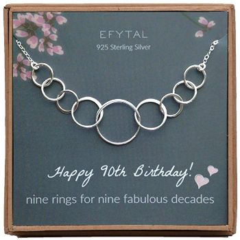 Nine Rings Necklace