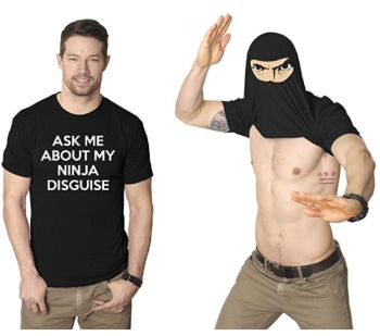 Ninja Disguise Flip T-Shirt