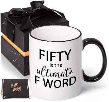 50th Birthday Statement Mug