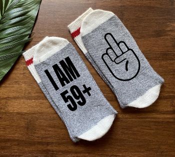 “59 + 1” Statement Socks