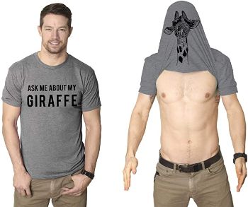 "Ask Me About My Giraffe" Shirt