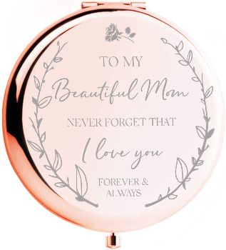 Compact with a Lovely Message for Mom