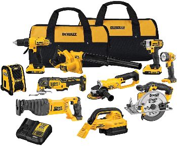 DeWalt Complete Power Tool Set