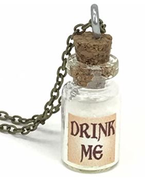 “Drink Me” Necklace