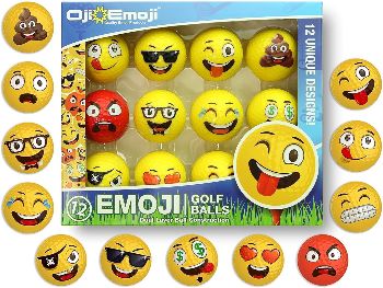 Emoji Golf Ball Set