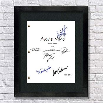 Friends Cast Autograph Reprint