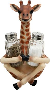 Giraffe Salt and Pepper Shaker Stand