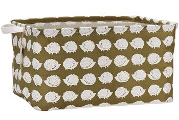 Hedgehog Print Storage Basket