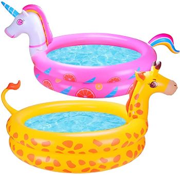  Inflatable Kiddie Pool Set