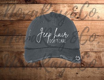“Jeep Hair Don’t Care” Baseball Cap