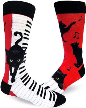 Piano Kitty Socks