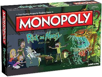 Rick and Morty Monopoly