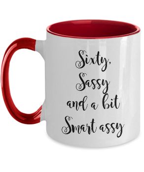 Sassy 60th Birthday Mug