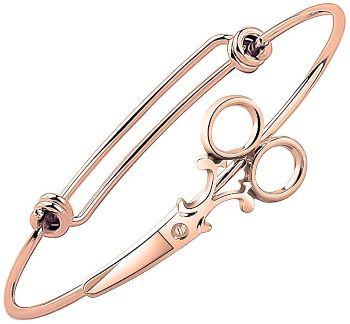 Scissor Bangle Bracelet