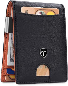 Slim Wallet with Money Clip