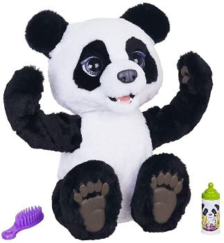 The Curious Panda Bear Cub Interactive Plush Toy