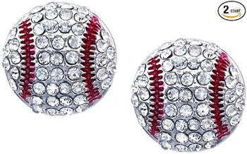 Baseball Earrings